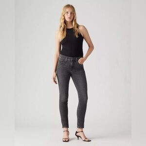 Levi's Black Gray Skinny Jeans